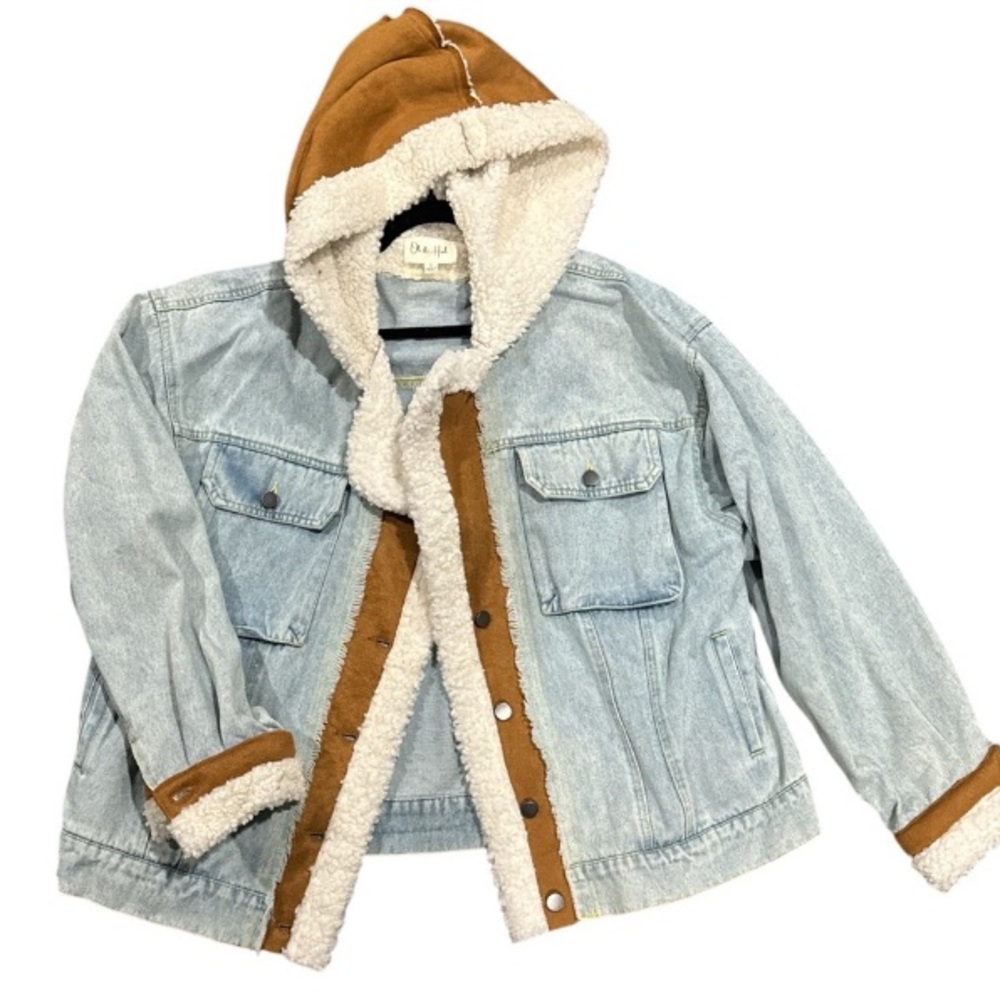 Oil & Hali Denim jacket size large